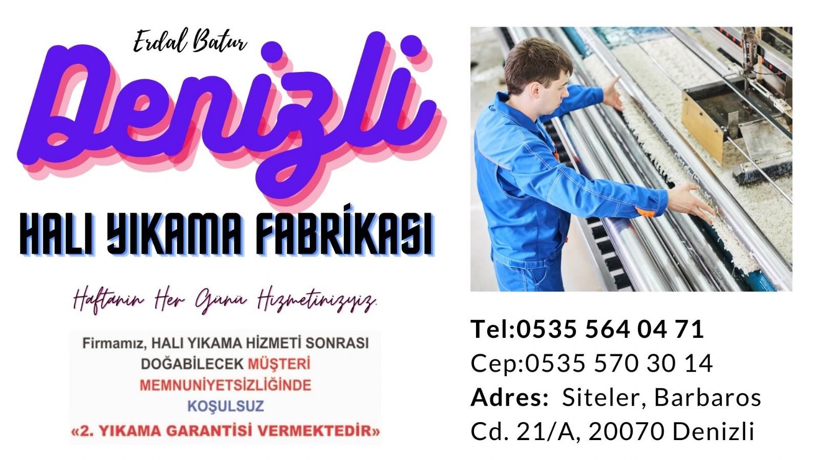 Denizli Halı Yıkama Fiyatları